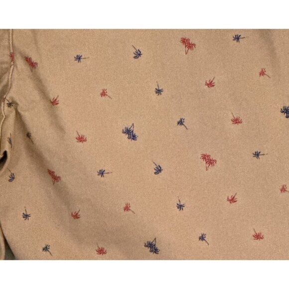 Jachs New York Men's Printed Stretch Bleecker Short Dark Khaki Size 33 NWT - Picture 5 of 8